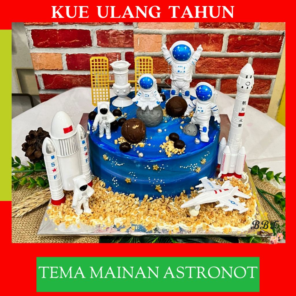 

RB22 Kue Ulang tahun / kue ulang tahun Mainan / Kue Kue Ultah Cars / Tart mainan / Astronot