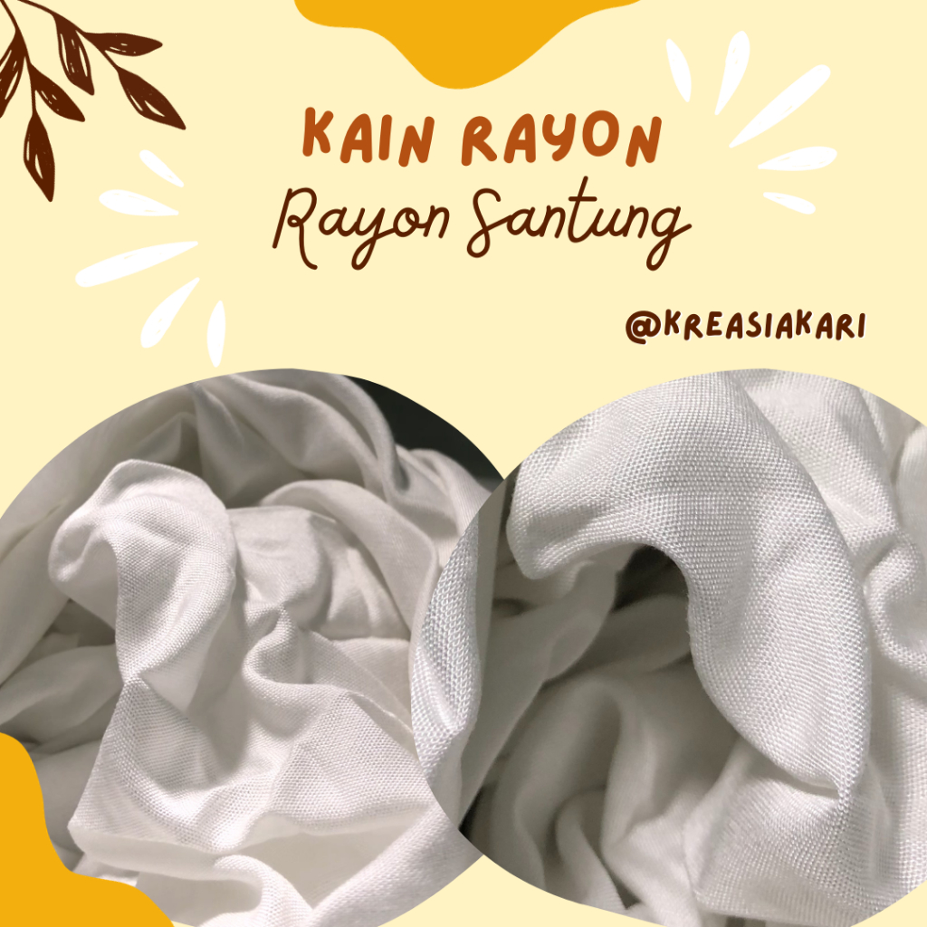 [KAIN BATIK] KAIN BAHAN BATIK RAYON SANTUNG KUALITAS PREMIUM HARGA PER METER