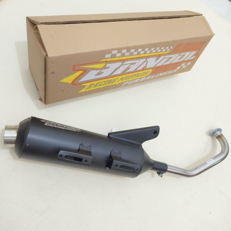 Knalpot COPY CMS FINO 125 / 115 - Standar Bandol Racing