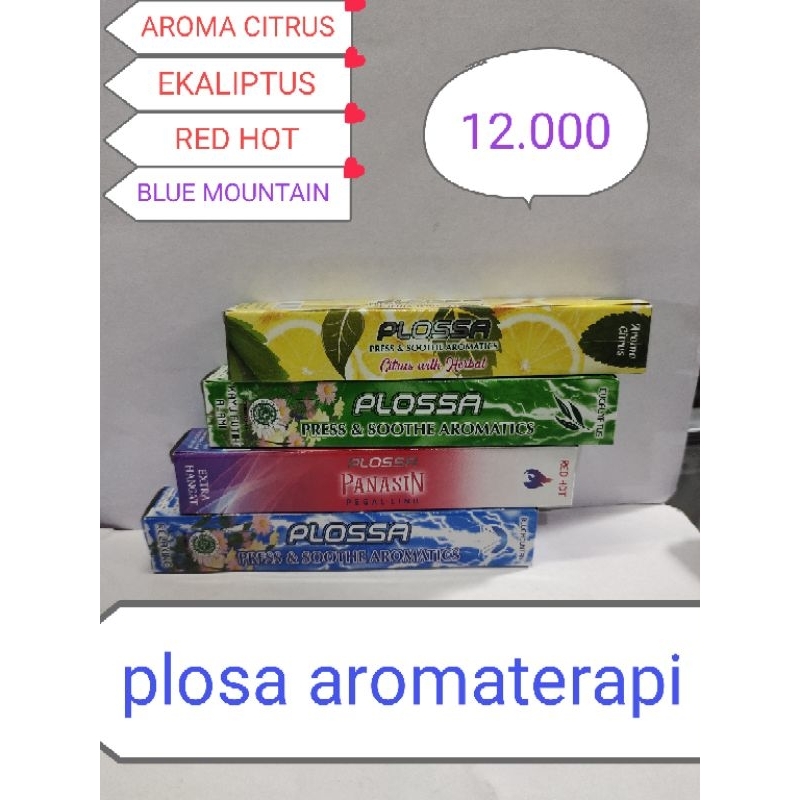 plosa aromaterapi