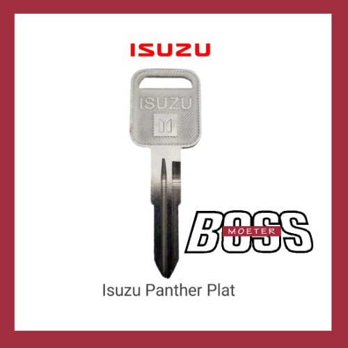 Bahan anak kunci mobil kontak Isuzu Panther plat panter keyblank mobil
