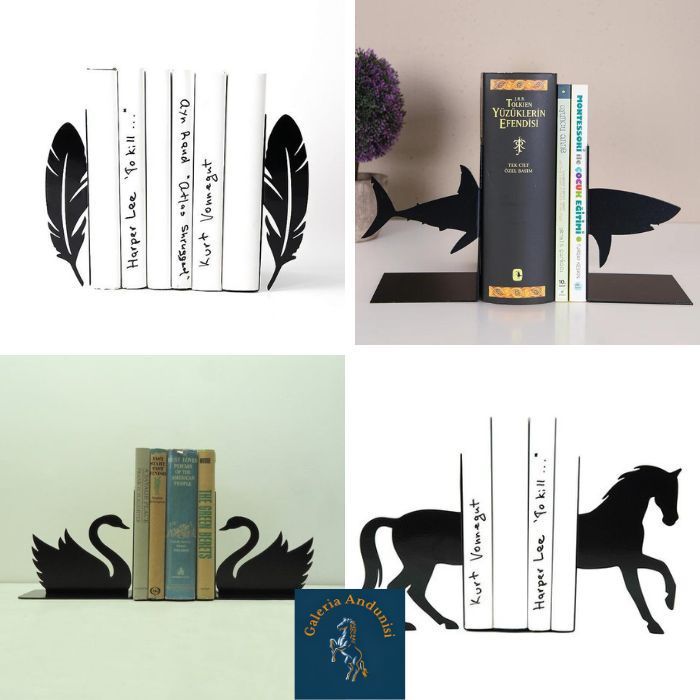 

Bookstand / Bookend / Book Holder / Penyangga Buku / Aesthetic / Pembatas Buku / Sekat / New Year