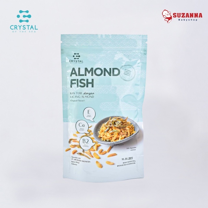 

Crystal Of The Sea Almond Fish 80g
