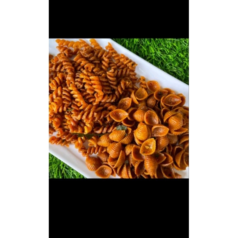 

Makaroni Spiral Pedas Asin Aroma Daun Jeruk Gurih 100gr