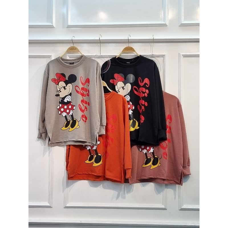 Atasan Kaos Motif Minnie/Winnie/Tweety by Sijiso