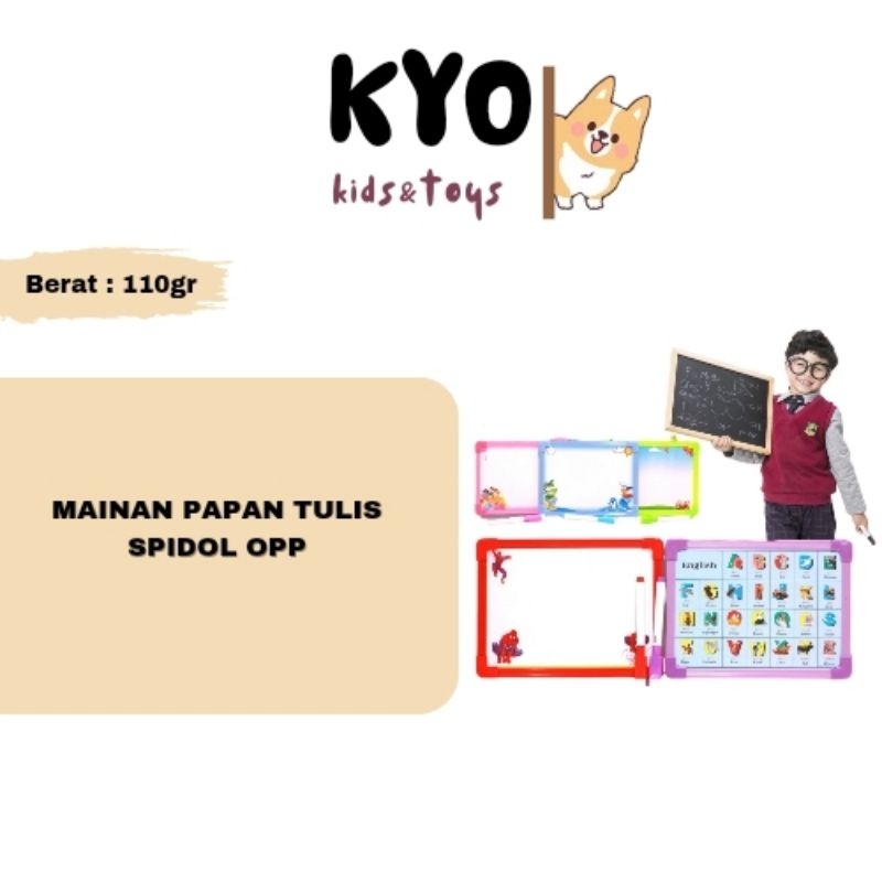 

PAPAN TULIS SPIDOL ANAK MURAH MAINAN EDUKASI ANAK