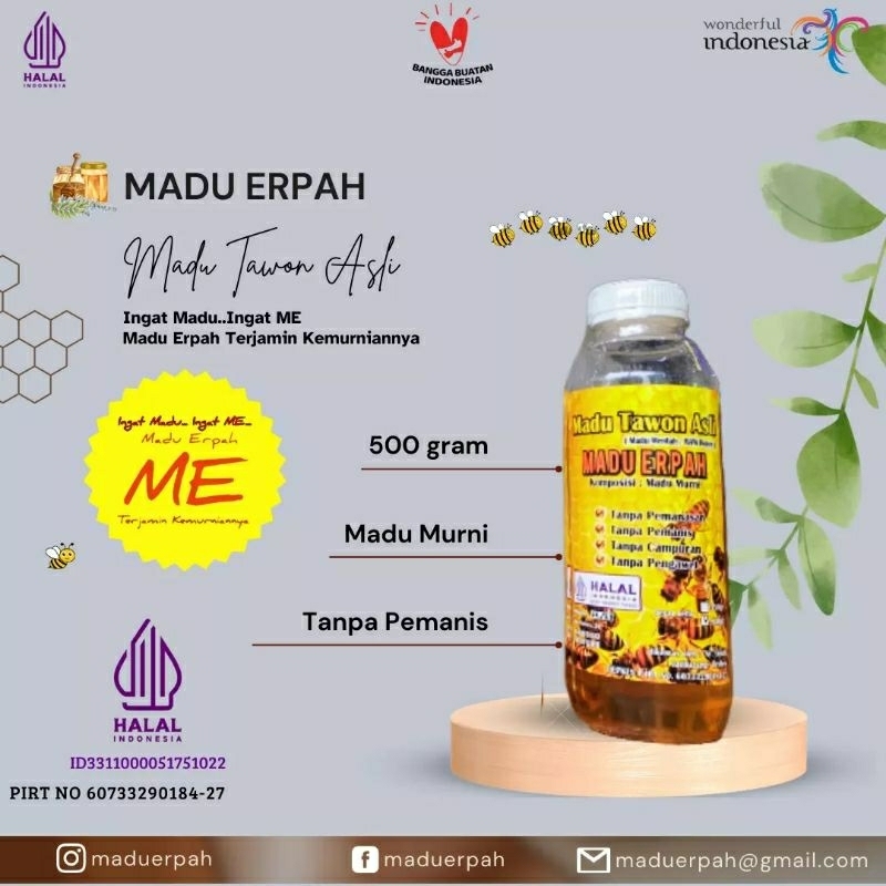 

Madu Erpah 500gr