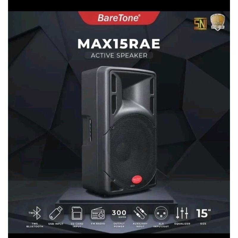 Aktif Speaker 15inch MAX 15RAE 15 RAE