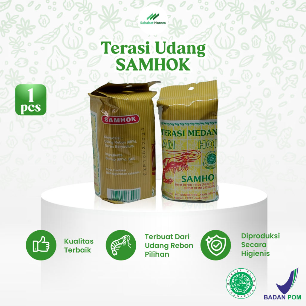 

Terasi Medan / Terasi Udang SAMHOK [1pcs] - 01