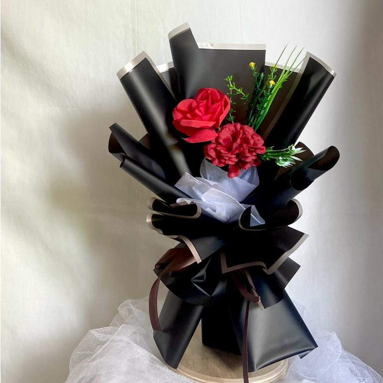 Bucket Bunga Wisuda Buket Bunga Artificial Small