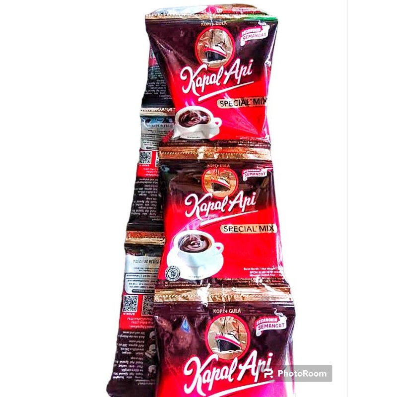 

Kopi Kapal Api Special Mix 1 Renceng isi 10 sachet