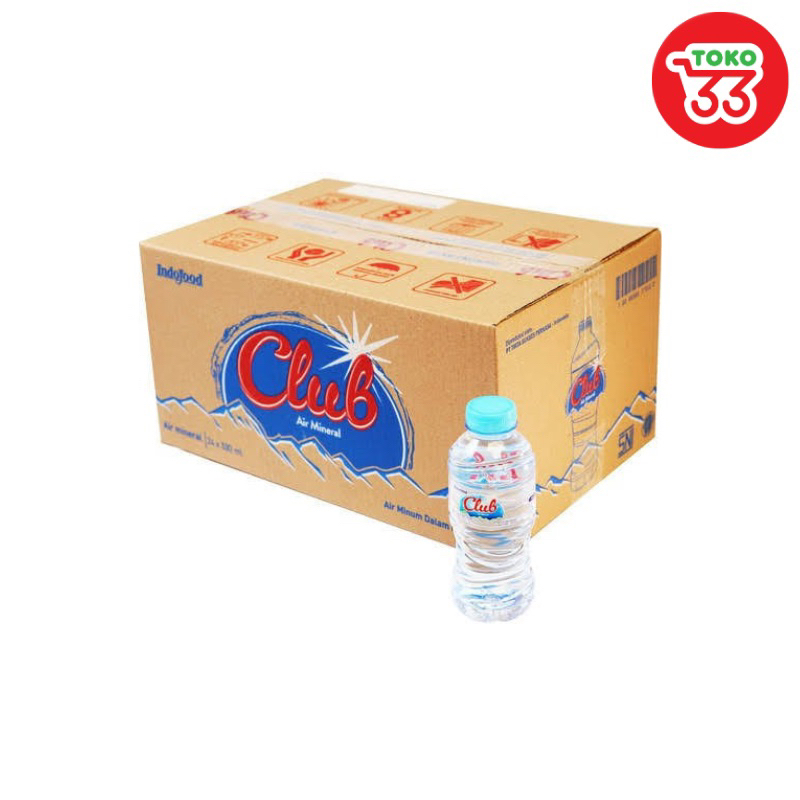 Club Air Mineral Botol 330ml isi 24