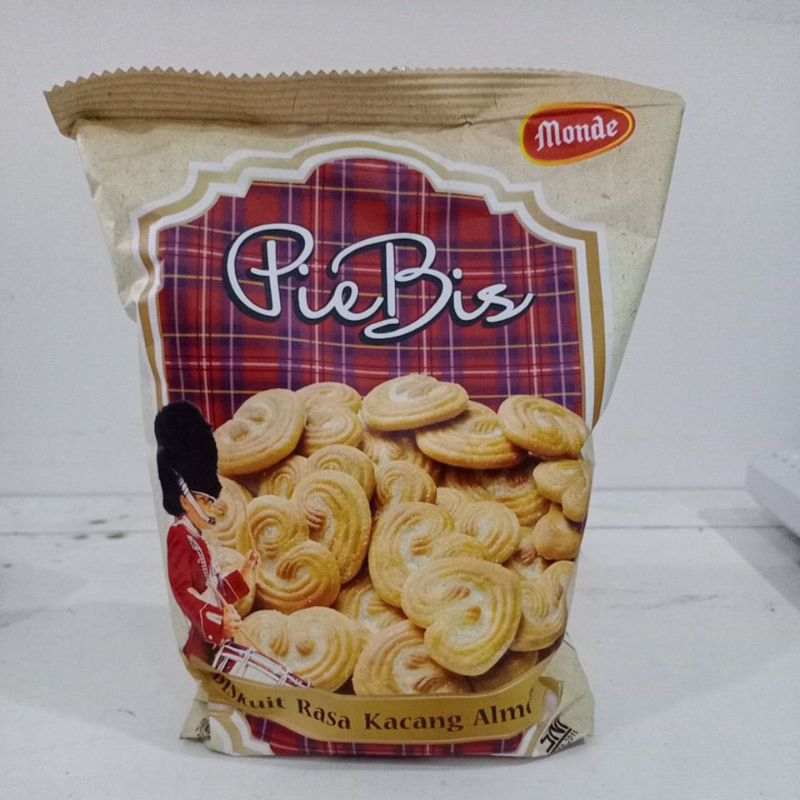 

MONDE PIEBIS BISKUIT RASA KACANG ALMOND 190GR / MONDE PIE BIS