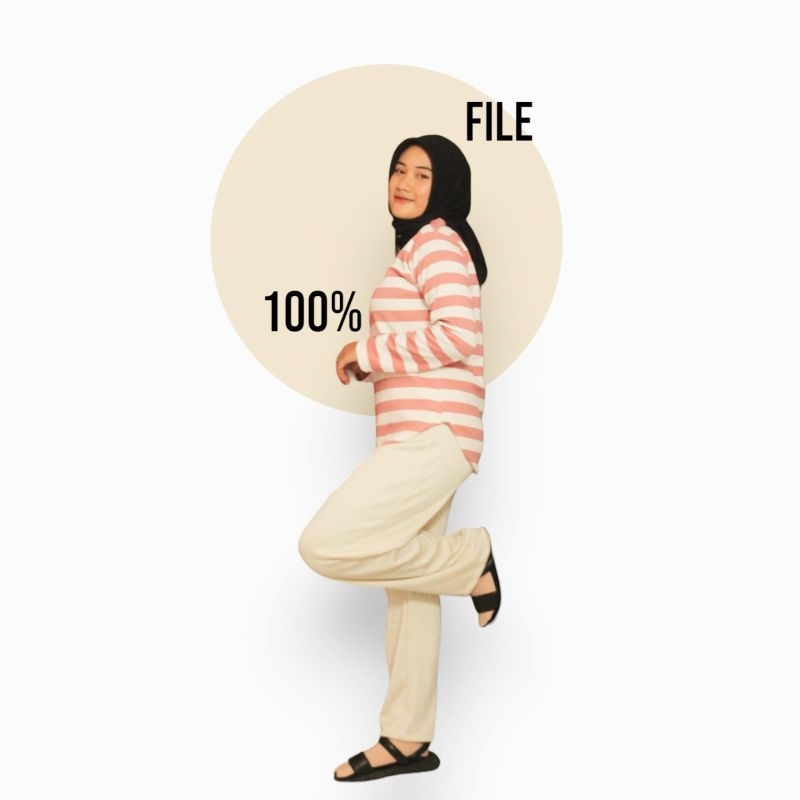 ONE SET SETELAN CELANA KULOT KAIN KNIT HORNET// KAOS SALUR SCUBA PREMIUM
