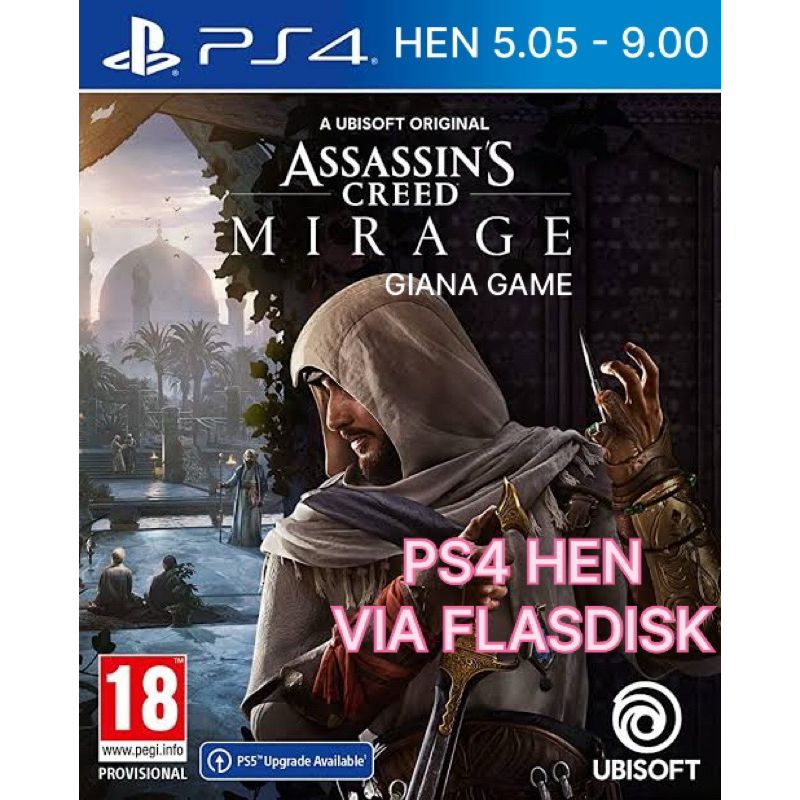 Game ps4 assasins creed mirage PKG
