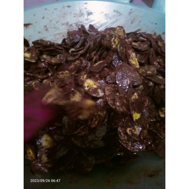 

kripik pisang coklat pouch