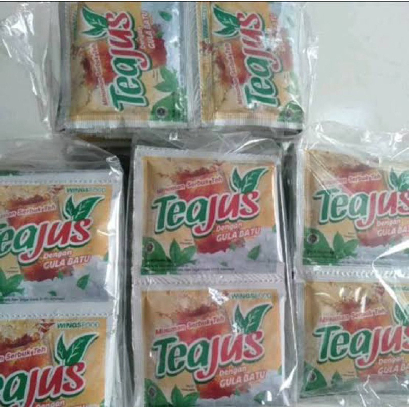 

Tea jus gula batu / all varian 8g (1 dus isi 6pack )