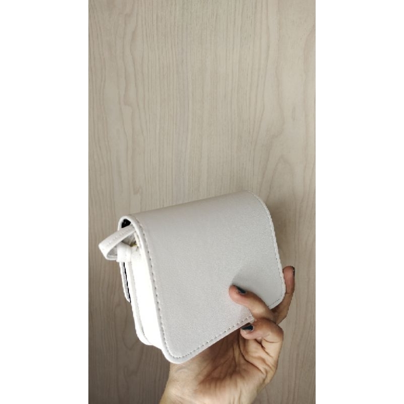 Tas selempang wanita simple mini tas selempang wanita 2023 bahan kulit sintetis