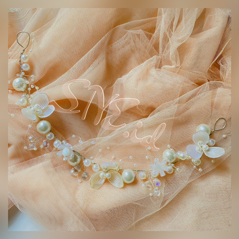 Bando Hiasan kepala Aksesoris Hijab pesta