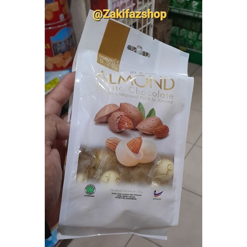 

TYL CHOCHO ALMOND[Coklat import malaysia]250 gr