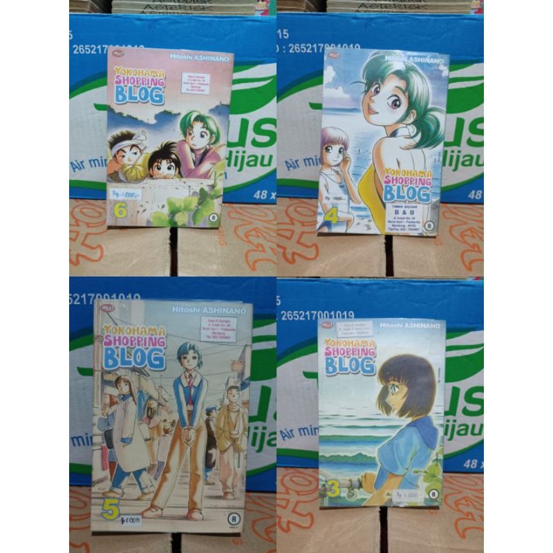 komik Yokohama shopping blog 3,4,5,6 / komik Yokohama shopping blog vol 3,4,5,6