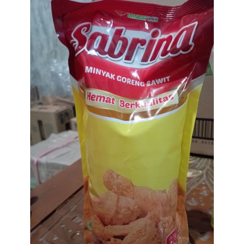 

minyak goreng 1 liter Sabrina sovia