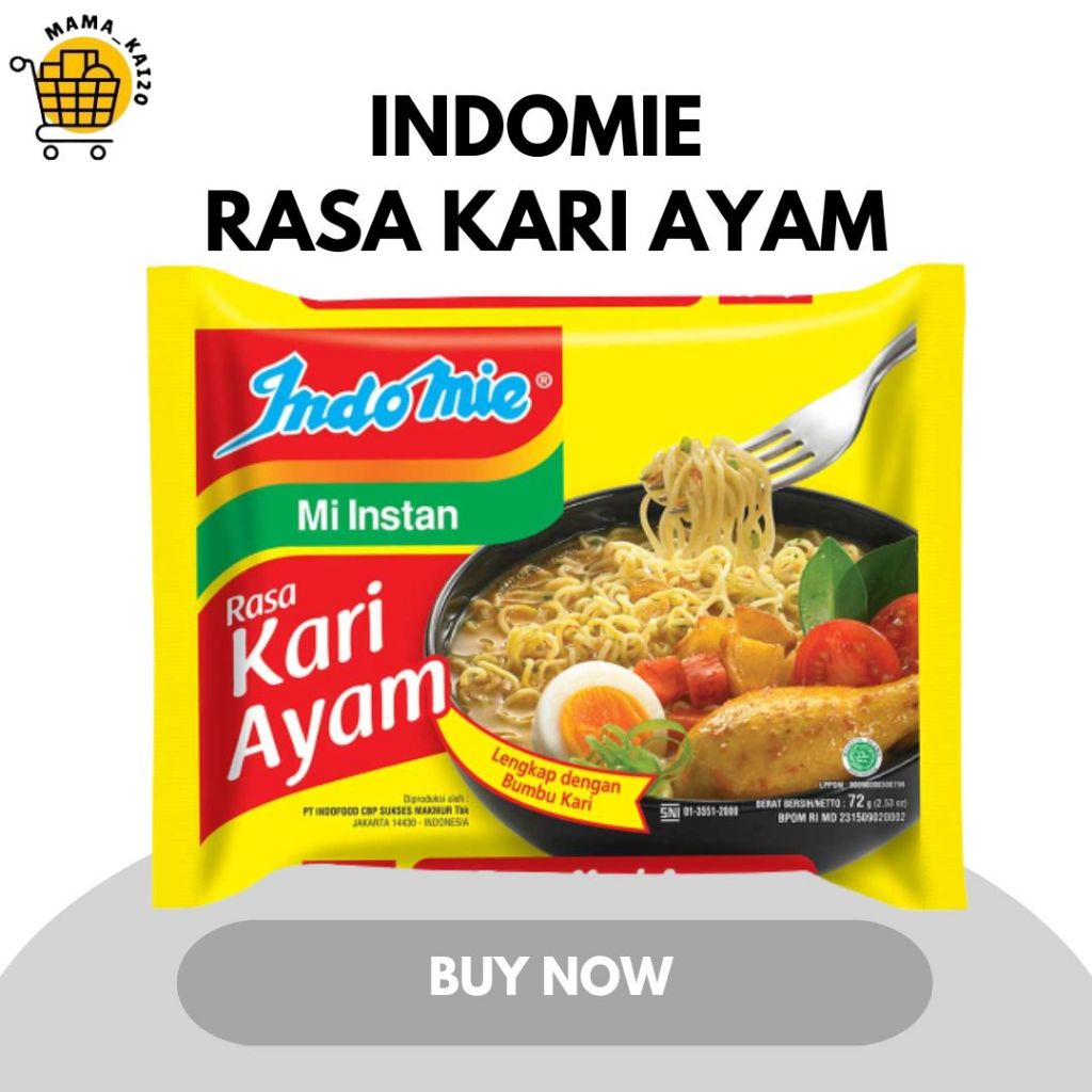 

INDOMIE RASA KARI AYAM