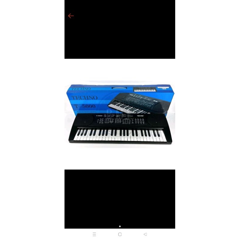 Keyboard Techno T5000