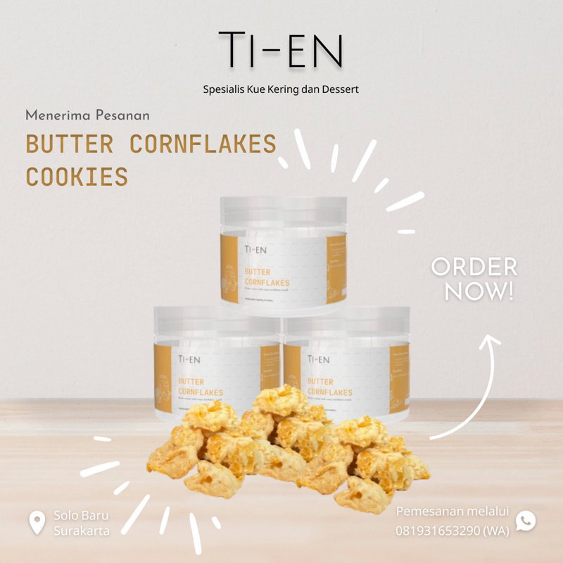 Butter Cornflakes Cookies