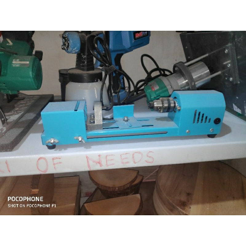 Mesin Bubut Kayu Mini bekas mesin cangklong pipa rokok kumbul pancing
