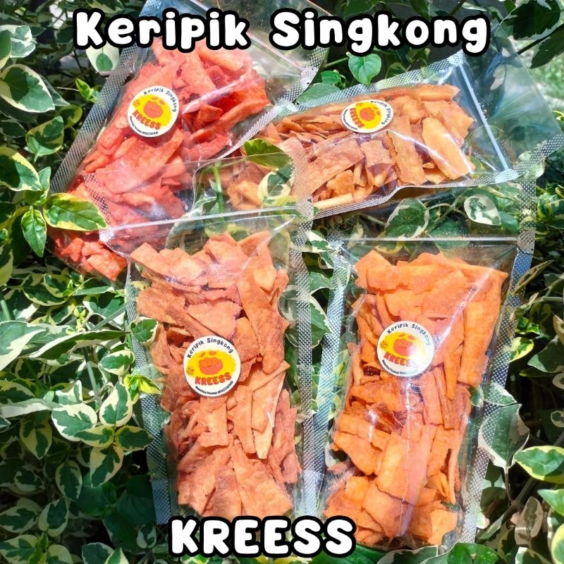 

Keripik Singkong Kemasan Pouch/Standing Pouch