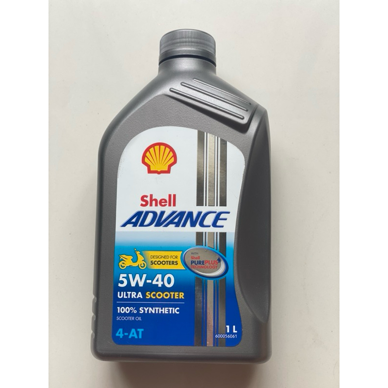 SHELL ADVANCE 5W-40 ULTRA SCOOTER 1L