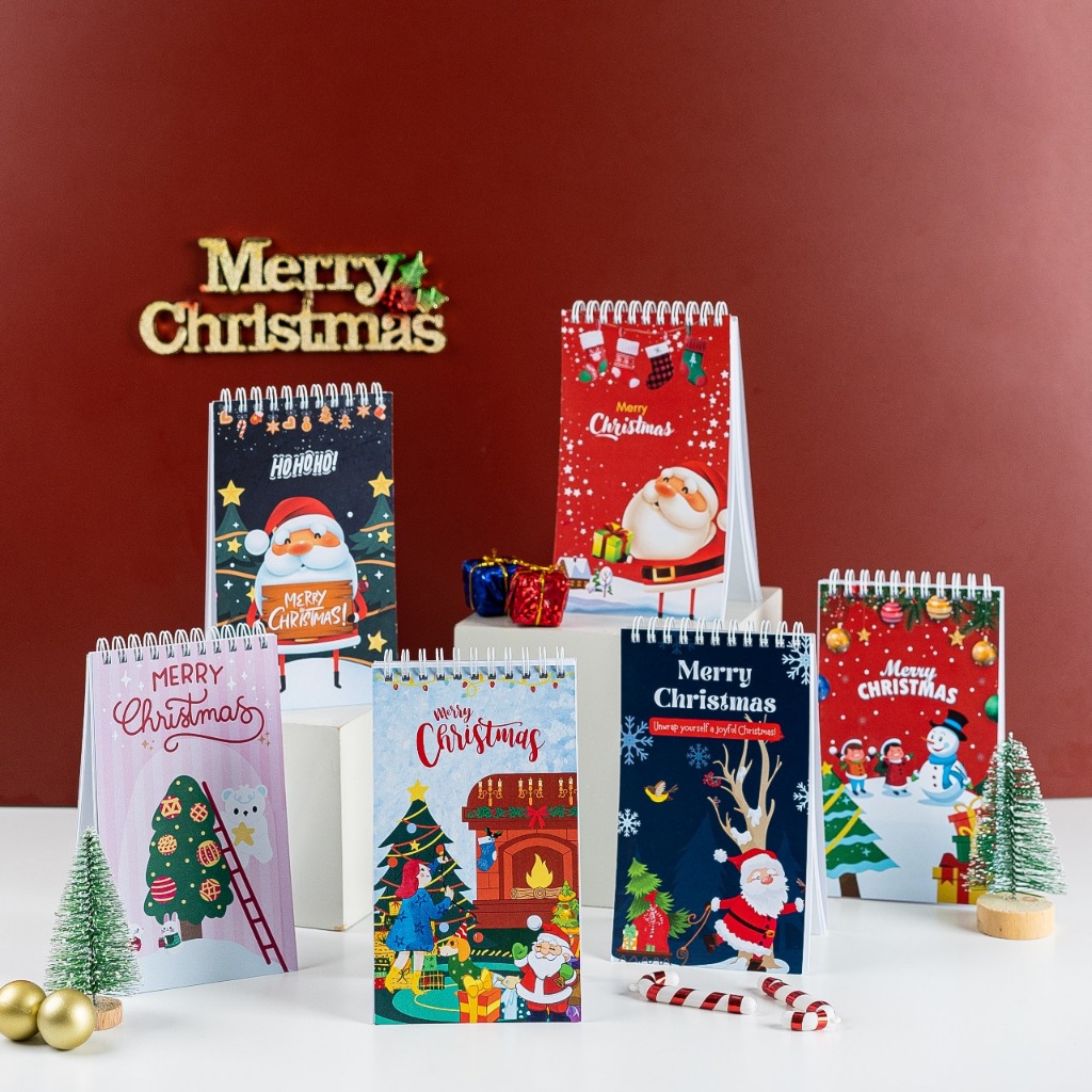 

Notes Buku Mini Notebook Notepad Christmas Souvenir Kado Hadiah Natal