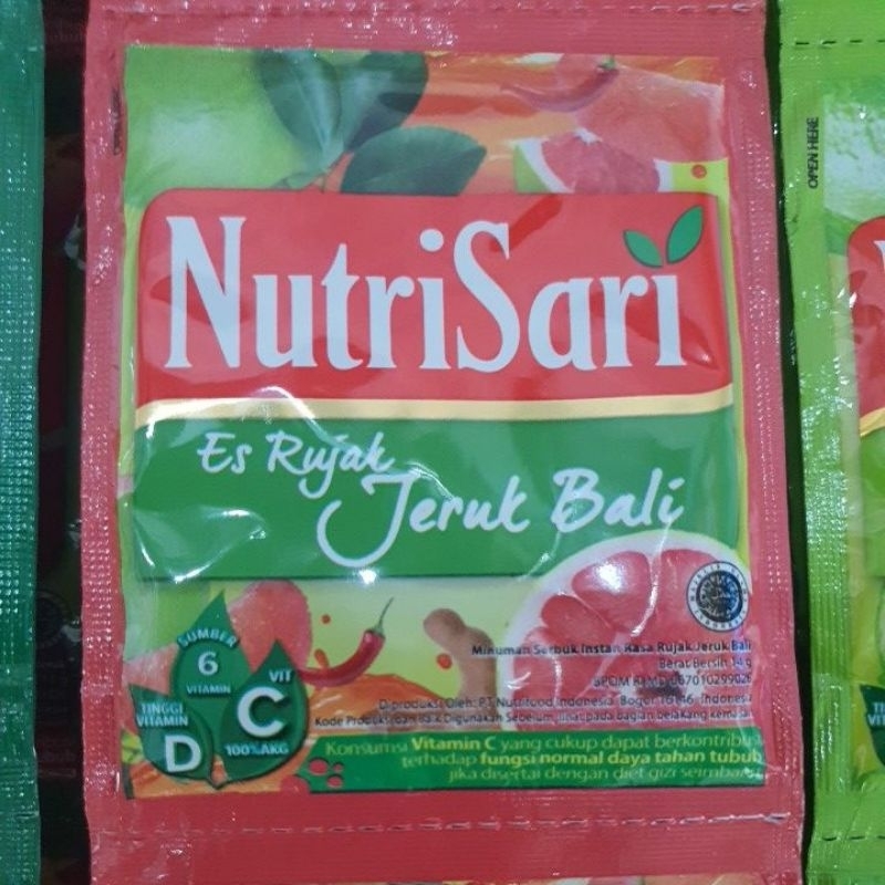 

Nutrisari Es Rujak Jeruk Bali 1renceng (10pcs)