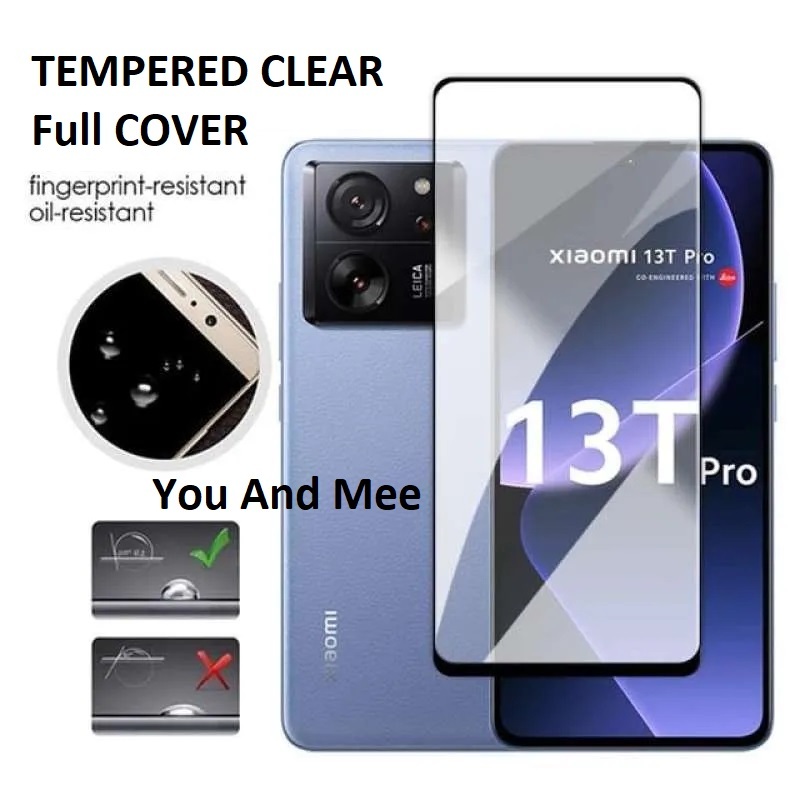 Screen Protector "Glass" Full COVER Xiaomi 13T / 12T /12Lite/ Mi 11T/ 11T PRO/ 11 Lite Tempered CLEA