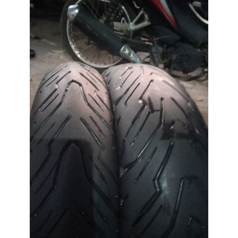 sepasang aerox pirelli tubles depan belakang ring14