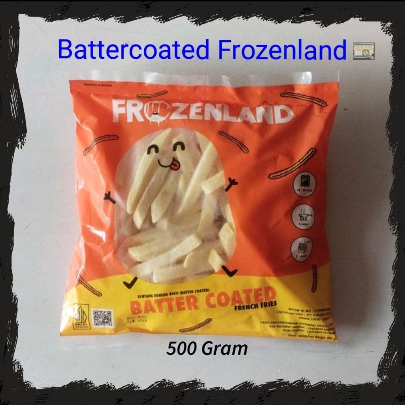 

Kentang Battercoated Frozenland / Kentang Bumbu