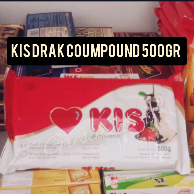 

Coklat KIS Dark Coumpond / Coklat batang 500gr