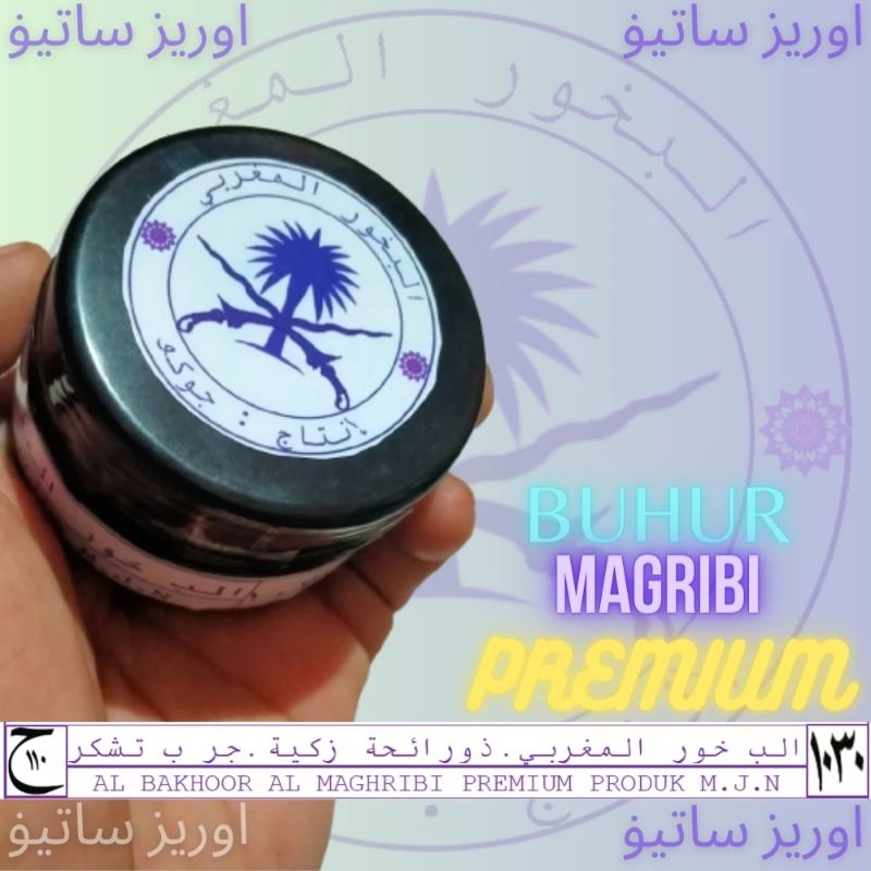 BUHUR MAGHRIBI 50 gr WANGI AJIB