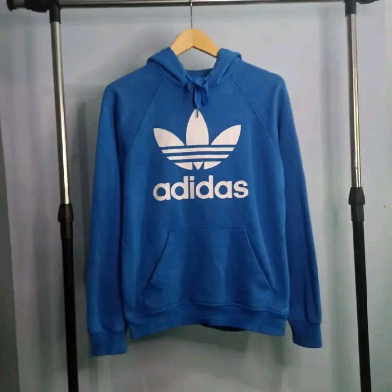 Hoodie Adidas Trefoil blue