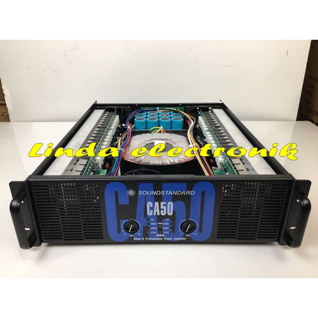 power amplifier soundstandard ca50 / ca 50 driver macro