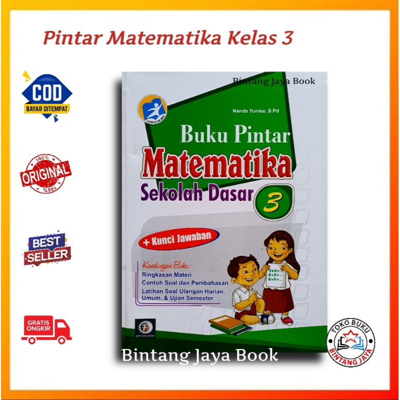 Buku LKS matematika Kelas 3 - Buku Pintar Matematika SD Kelas 3 Kurikulum 2013