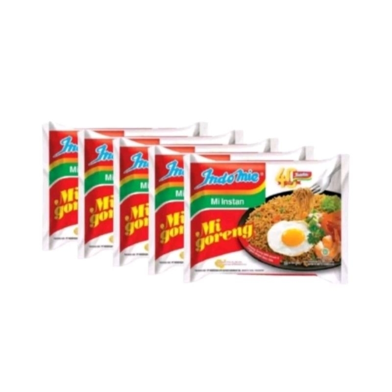 

Indomie Goreng Paket Hemat isi 5 bungkus x 85 gram