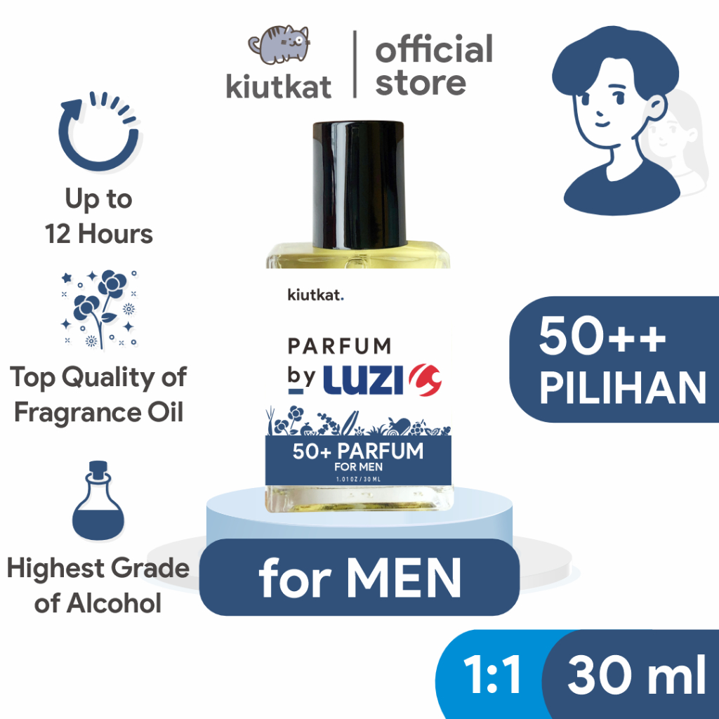 PARFUM by LUZI - Parfum Pria Original Isi 30ml