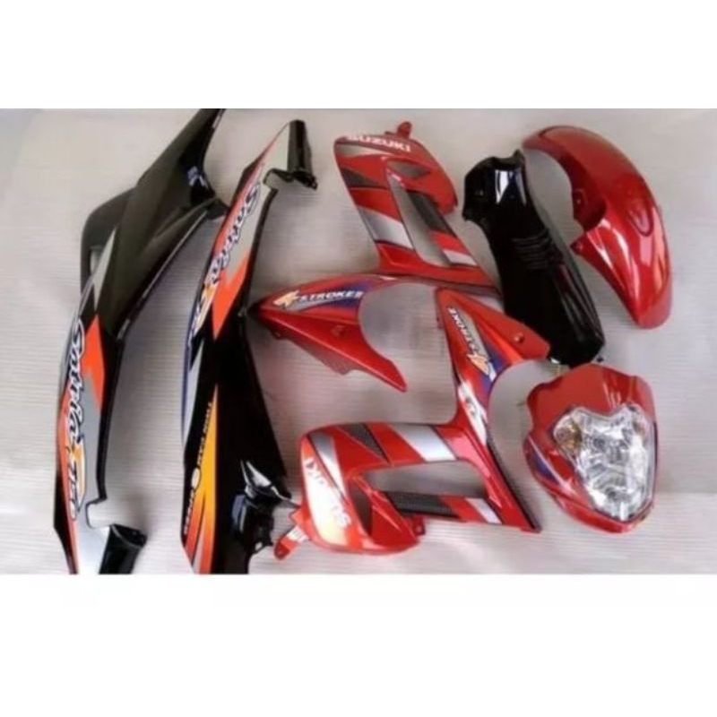 Paket full body dek bodi tebeng fullset Alus halus SUZUKI SATRIA F FU CBU THAILAND OLD LAMA 2005 kua