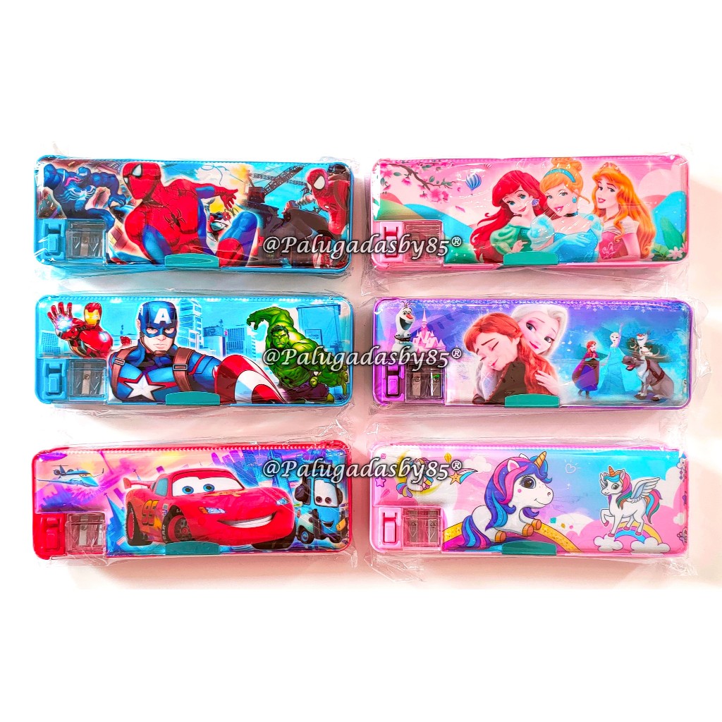 

(1 Biji) GROSIR Kotak Pensil Magnet 21.9*7.6*3.6 cm / Pencil Case Magnet / Kotak Pensil Fancy / Tempat Pensil Magnet GXIMP C-1756 C-1758 FC-1757 FC-1758