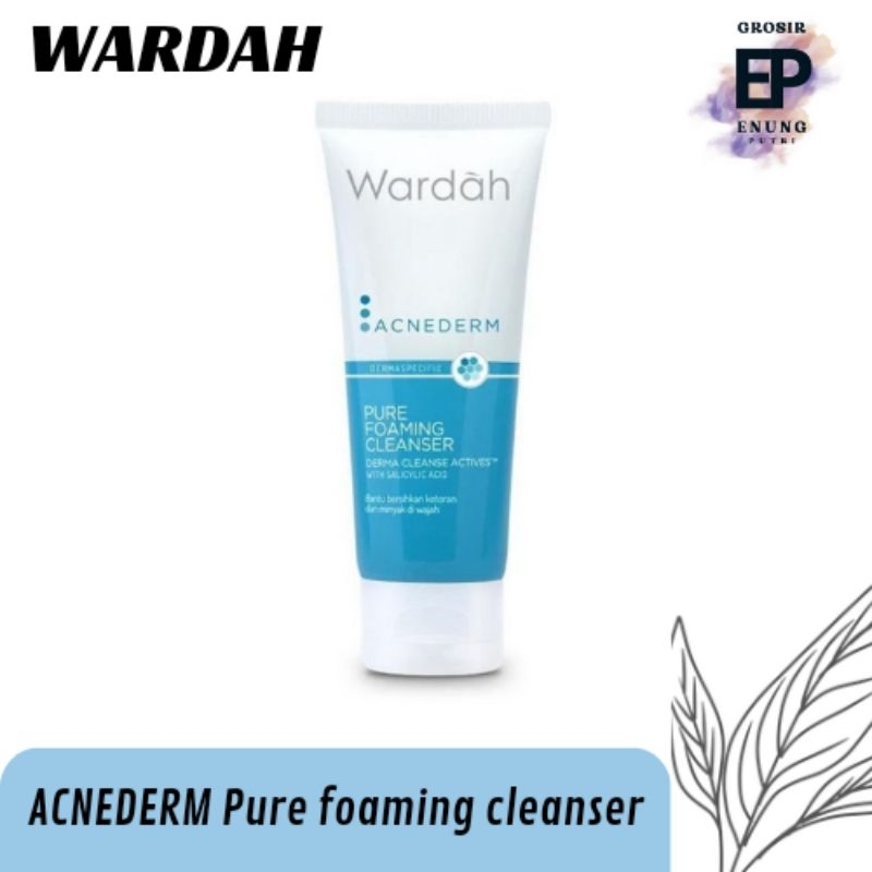 WARDAH ACNE DREAM PURE FOAMING CLEANSER 60 ML || CUCI MUKA KULIT BERJERAWAT