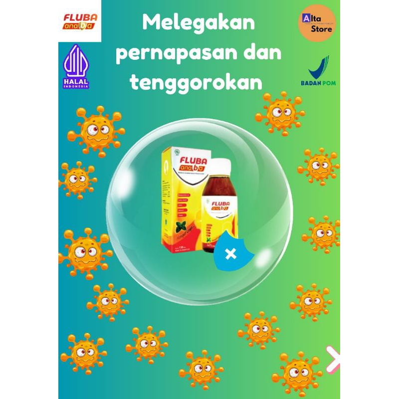 Fluba Anaba Madu Untuk Batuk dan Gangguan Pernapasan Anak