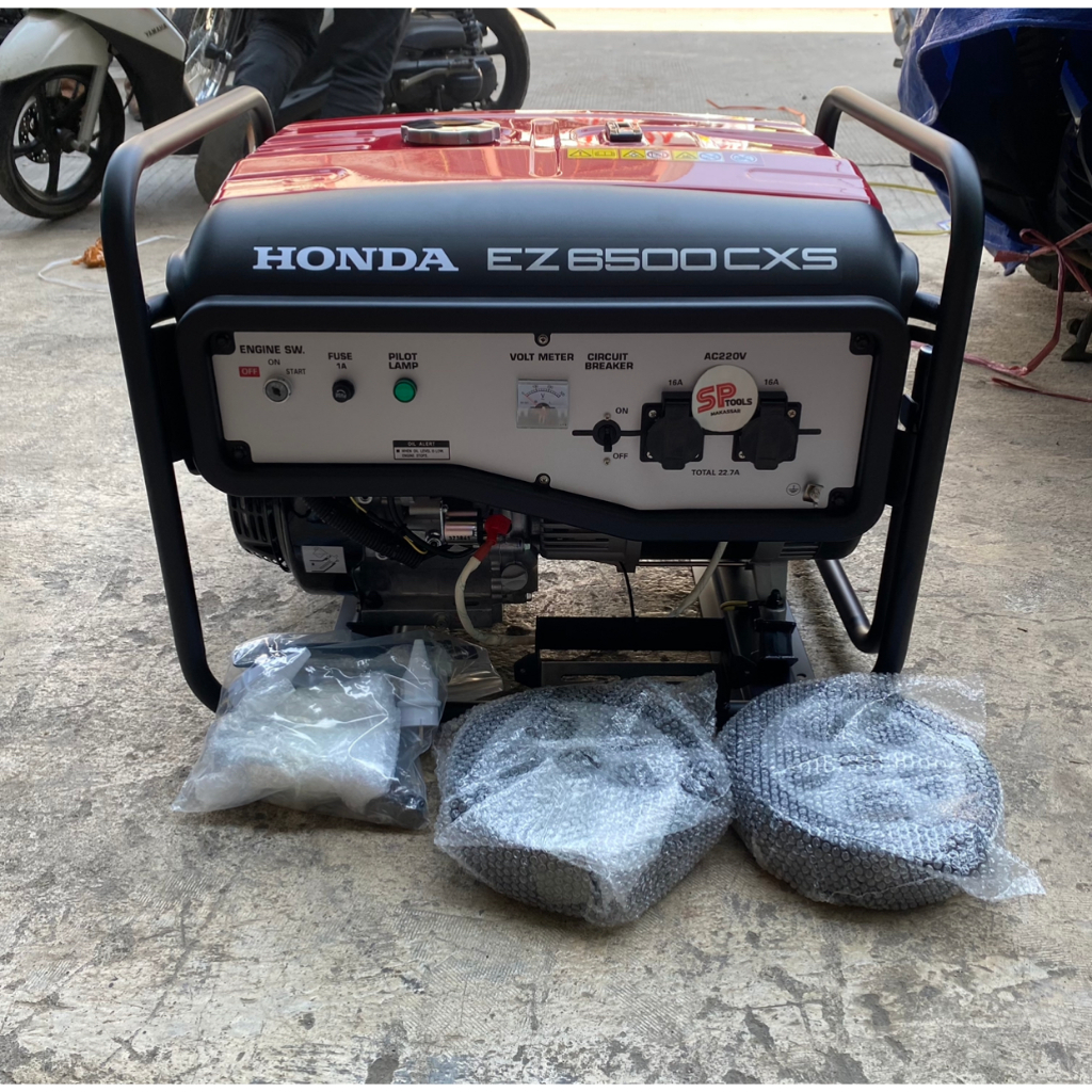 GENSET GENERATOR LISTRIK BENSIN 5.500W EZ6500CXS HONDA ASLI
