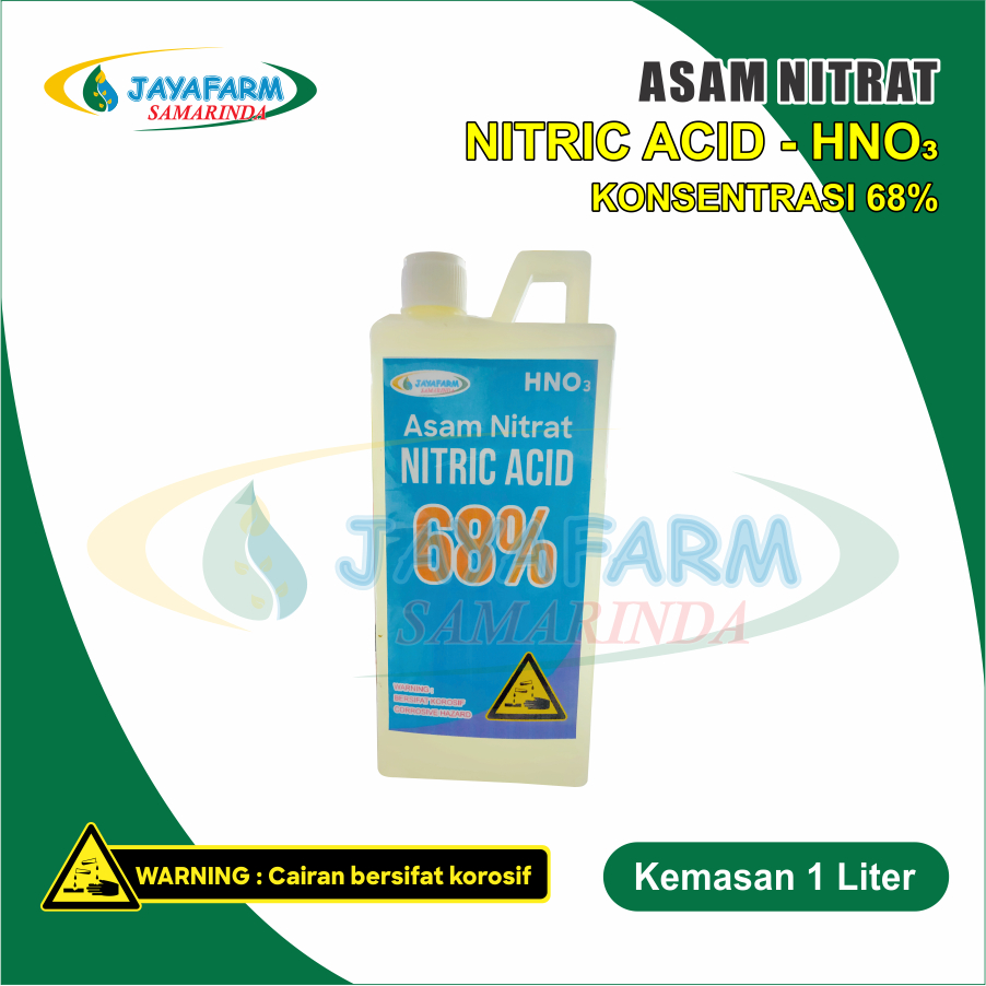 Cairan Asam Nitrat HNO3 / pH Down 68% ‒ 1 Liter